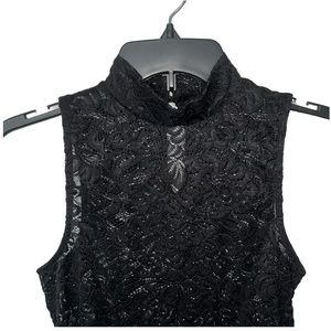 Black lace bodysuit